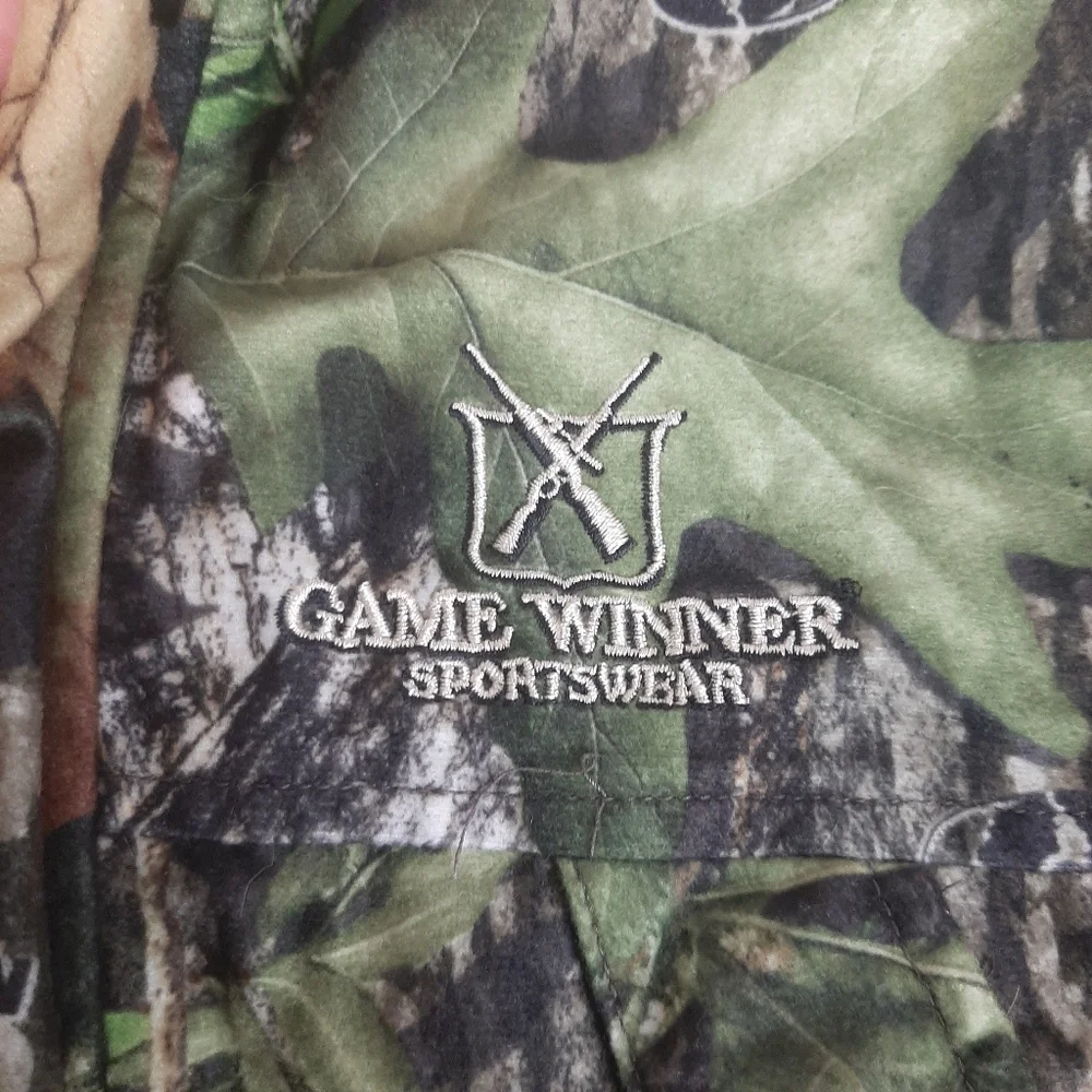 🛍🍀Game Winner Sportswear Youth Small Camouflage Hooded Waterproof Coat